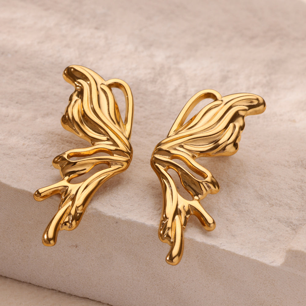 Faye Butterfly Stud Earrings