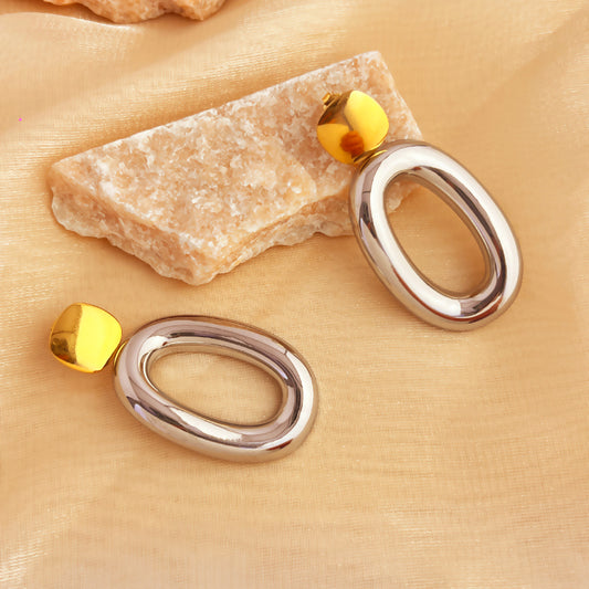 Lustre Hoop Earrings