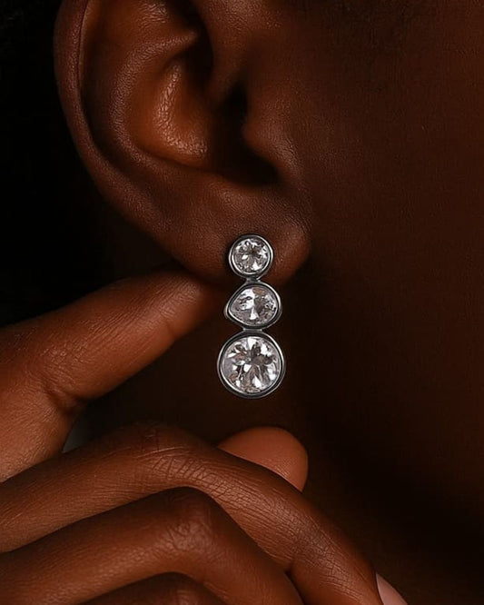 Thea Stone Drop Earrings