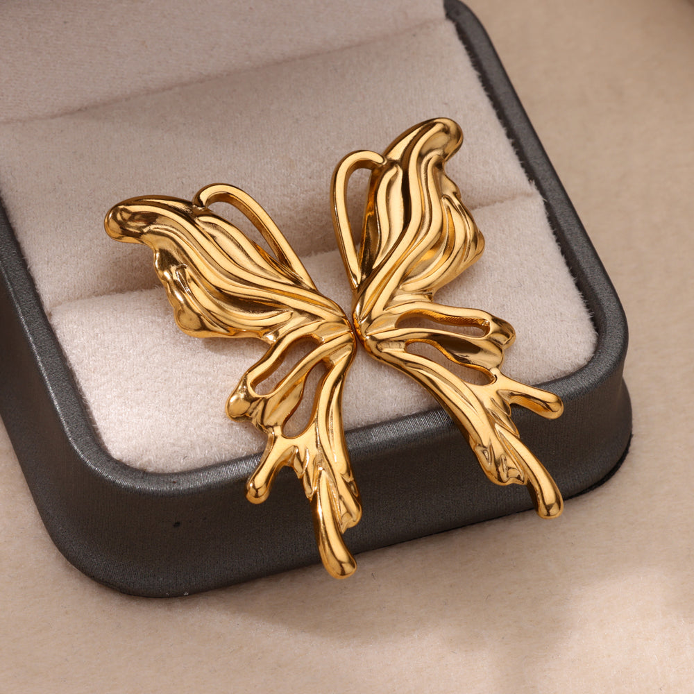 Faye Butterfly Stud Earrings