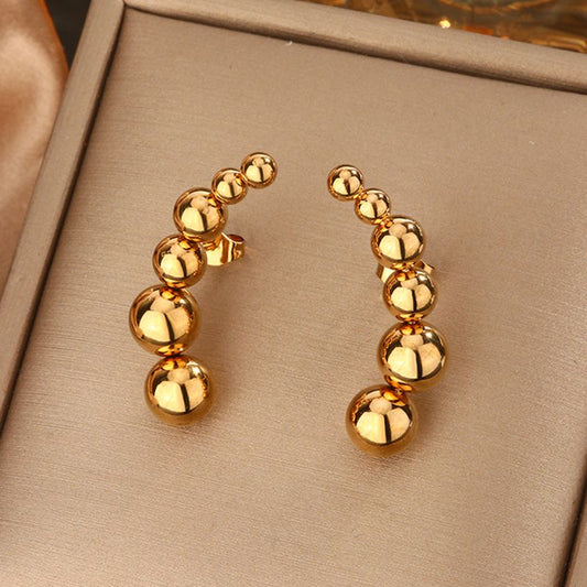 Lana Ball Stud Earrings