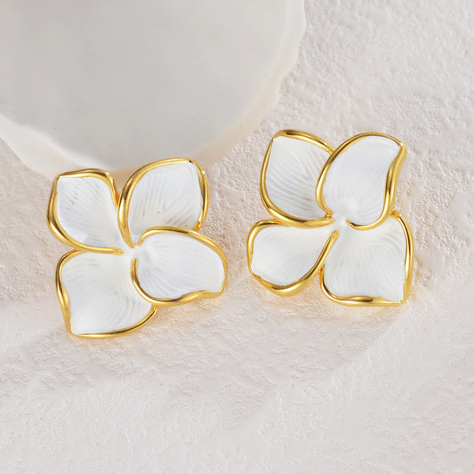 Lia Floral Stud Earrings