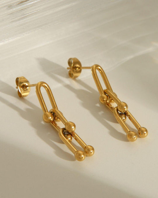Lustre Link Earrings
