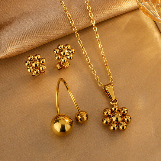 Sara Earrings, Ring and Necklace Set