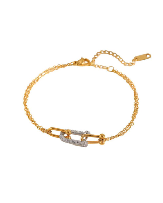 Tara Studded Links Bracelet
