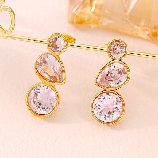Thea Stone Drop Earrings