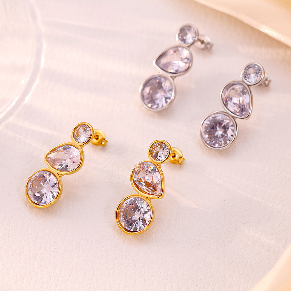 Thea Stone Drop Earrings